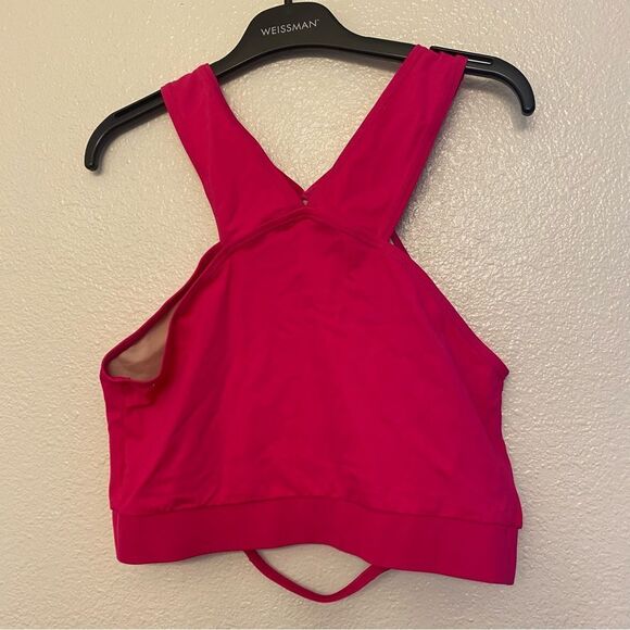 Weissman dance costume 3 piece hot pink Barbie fringe pant skirt top MT10485 LA - Picture 3 of 16